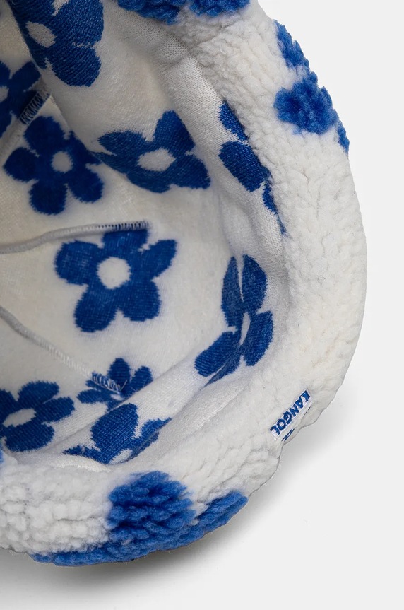 Шапка Kangol FLORAL FLEECE бял K5421.WB122