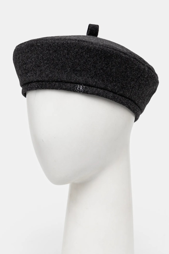 Ruslan Baginskiy beret wełniany BRT030.WP.PT szary AA00