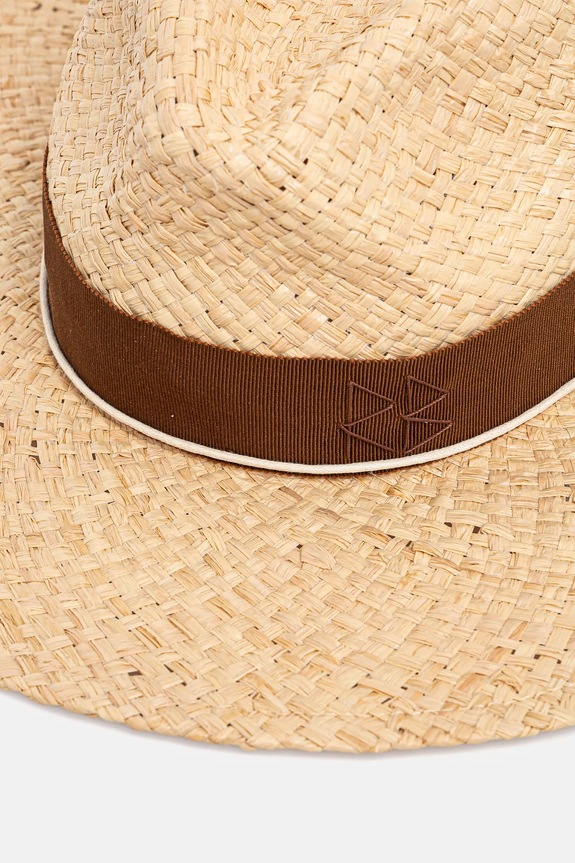 Dodaci Šešir Ruslan Baginskiy Fedora Hat FDR036/09.STR.CHA bež