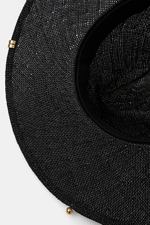 Šešir Ruslan Baginskiy Fedora Hat FDR033.SZL.PRS.CHA.SRB crna