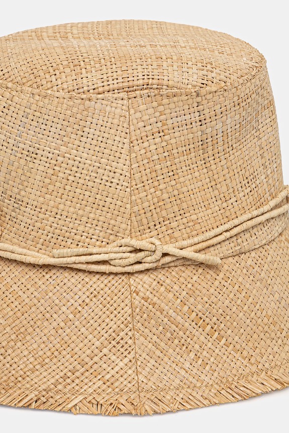 Šešir Ruslan Baginskiy Bucket Hat BCT036.STR.SNR.SRB bež AA00