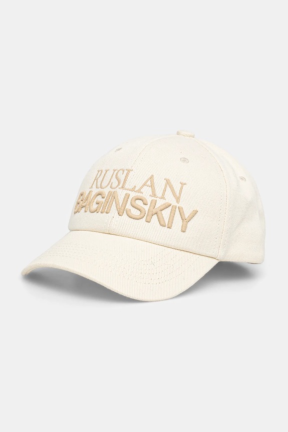 Βαμβακερό καπέλο του μπέιζμπολ Ruslan Baginskiy 0 BSB041.C.GFL μπεζ AA00