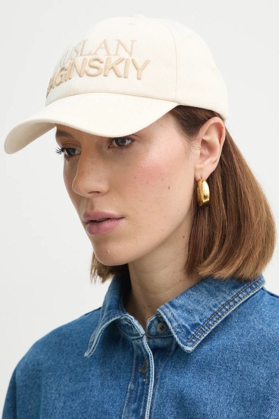 Βαμβακερό καπέλο του μπέιζμπολ Ruslan Baginskiy 0 BSB041.C.GFL