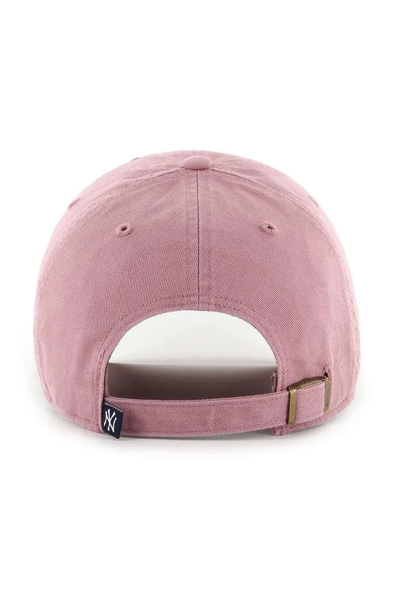 47 brand șapcă de baseball din bumbac MLB New York Yankees B.RGW17GWS.QC roz AA00
