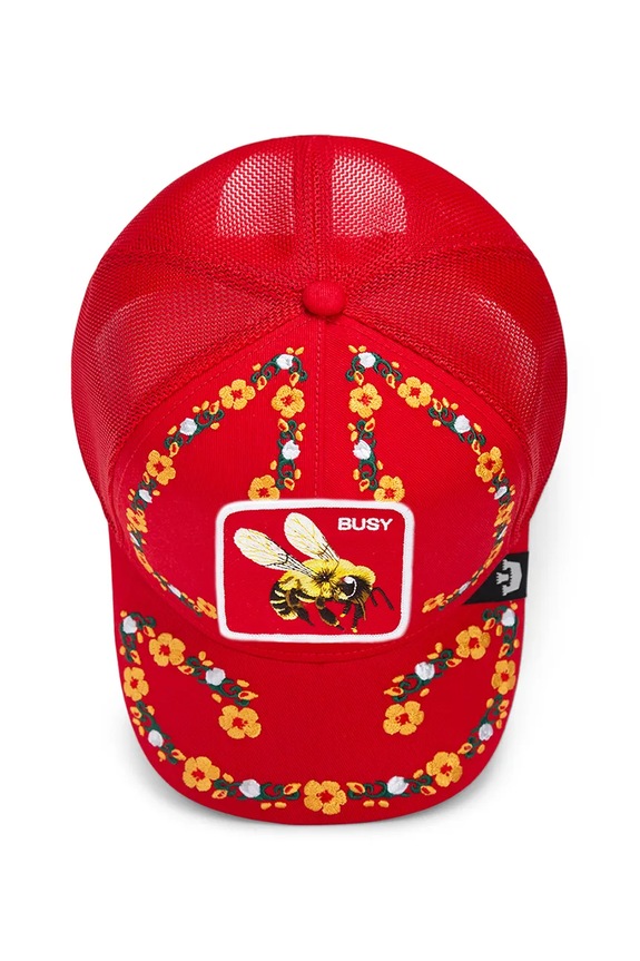 Goorin Bros czapka z daszkiem Smell the Flowers 101.1922 czerwony