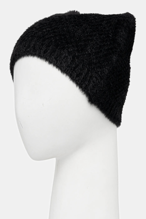 Kangol sapka FAUX FUR vékony fekete K3791.BK001