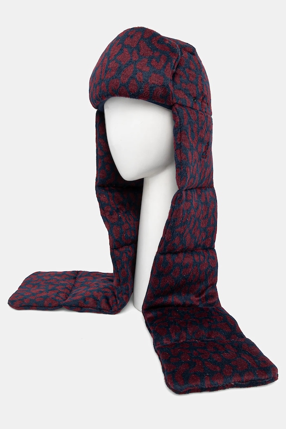 Kangol sapka MEGA TRAPPER K5467.NL412 burgundia AA00