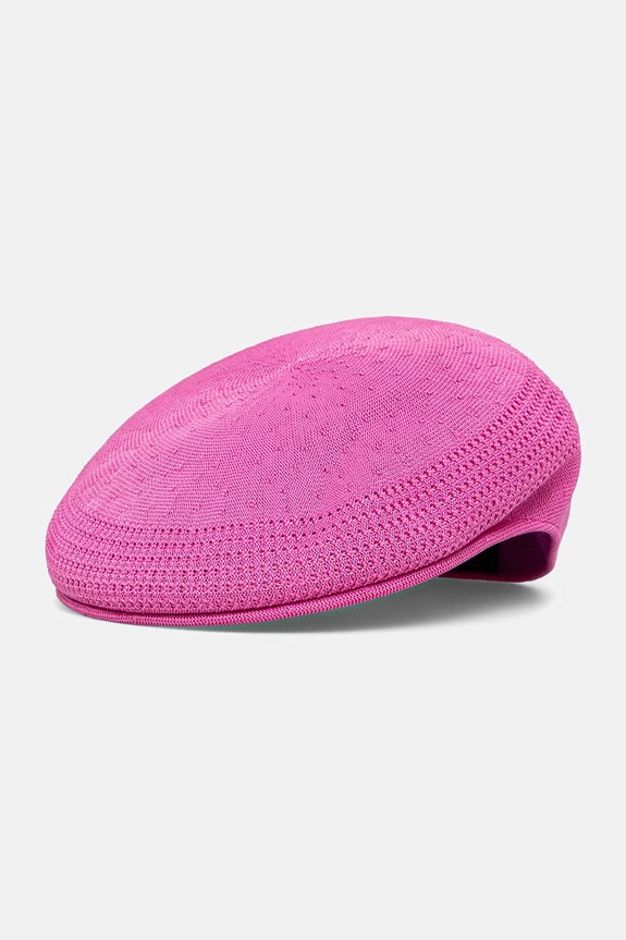 Kangol kapa s ravnim šiltom za žene TROPIC 504 VENTAIR roza 0290BC.BF692