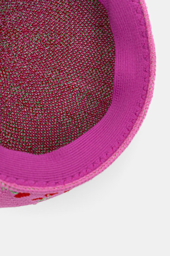 Kangol beret damski TROPIC CHERRY JAX BERET różowy K3819.BF692