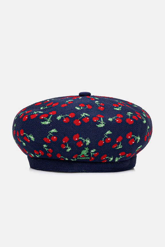 Kangol beretă pentru femei TROPIC CHERRY JAX BERET bleumarin K3819.NV411