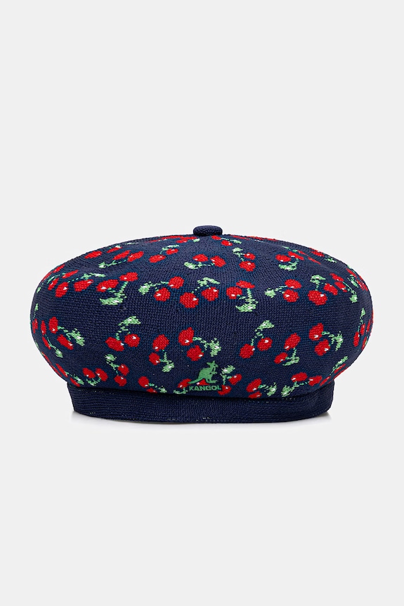 Kangol beretă pentru femei TROPIC CHERRY JAX BERET bleumarin K3819.NV411