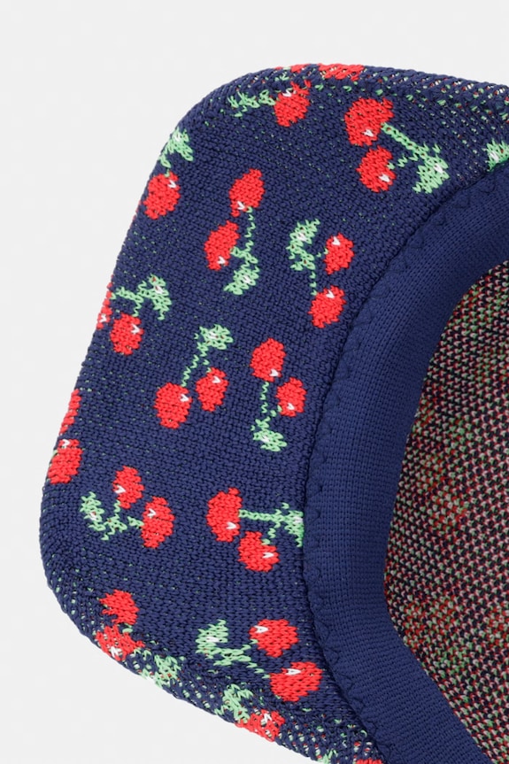 Kangol czapka z daszkiem damska TROPIC CHERRY SPACECAP granatowy K3820.NV411