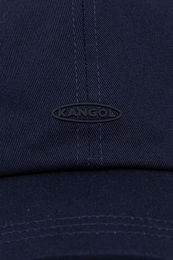 Kangol șapcă pentru femei, din bumbac DEMURE LOGO BB K5487.NV411 bleumarin AA00