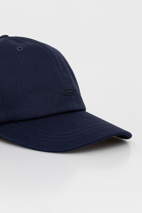 Accesorii Kangol șapcă pentru femei, din bumbac DEMURE LOGO BB K5487.NV411 bleumarin