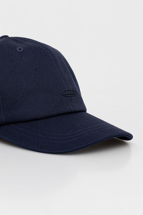 Accesorii Kangol șapcă pentru femei, din bumbac DEMURE LOGO BB K5487.NV411 bleumarin