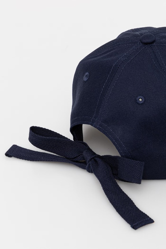 Kangol șapcă pentru femei, din bumbac DEMURE LOGO BB bleumarin K5487.NV411