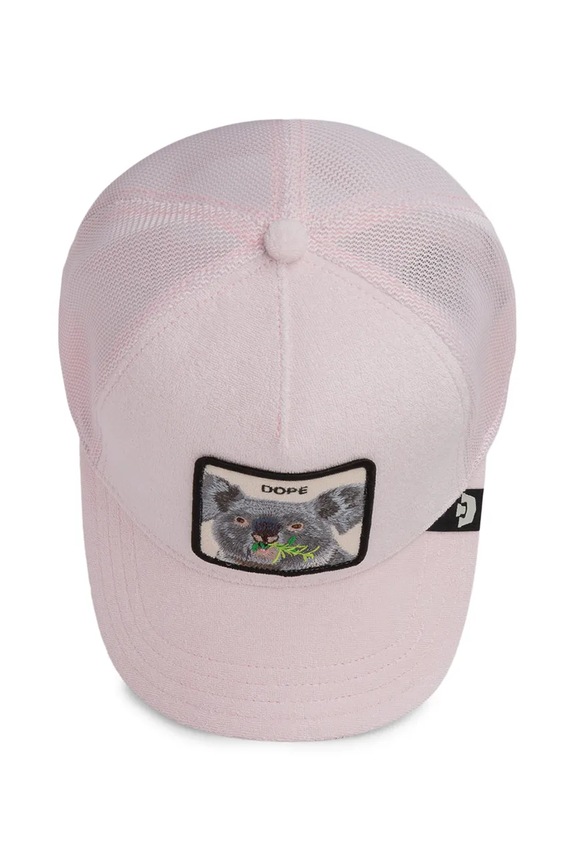Goorin Bros Čiapka so šiltom Terry Cloth Koala 101.2907 ružová