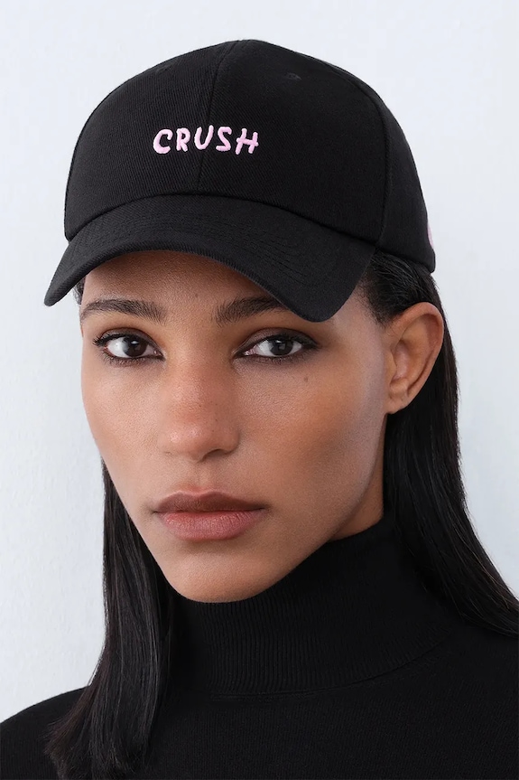 Bavlněná baseballová čepice Ruslan Baginskiy Baseball Cap bavlna černá BSB033/039.C.CRSH