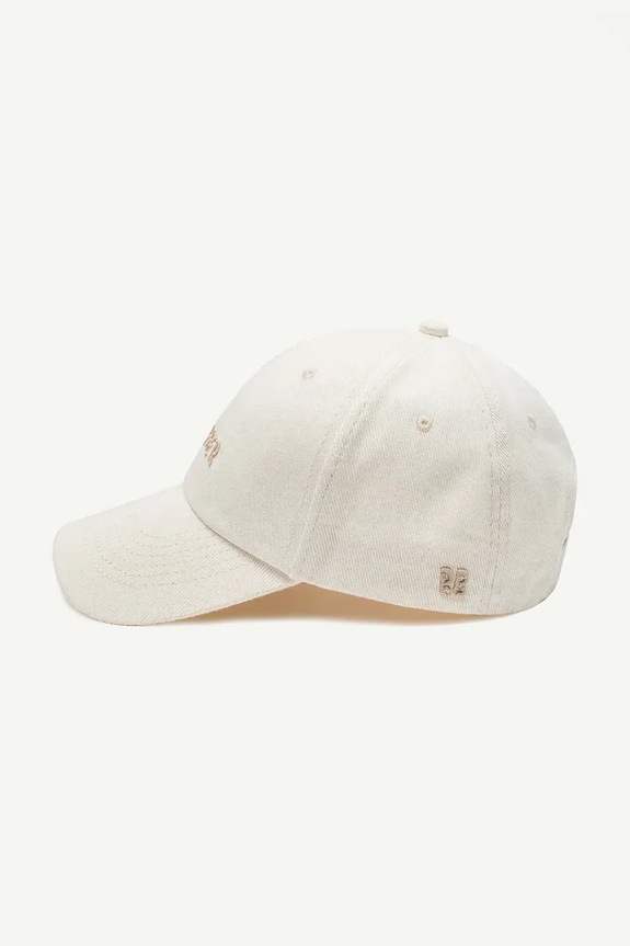 Akcesoria Ruslan Baginskiy czapka z daszkiem bawełniana Baseball Cap BSB041/037.C.MTHR beżowy