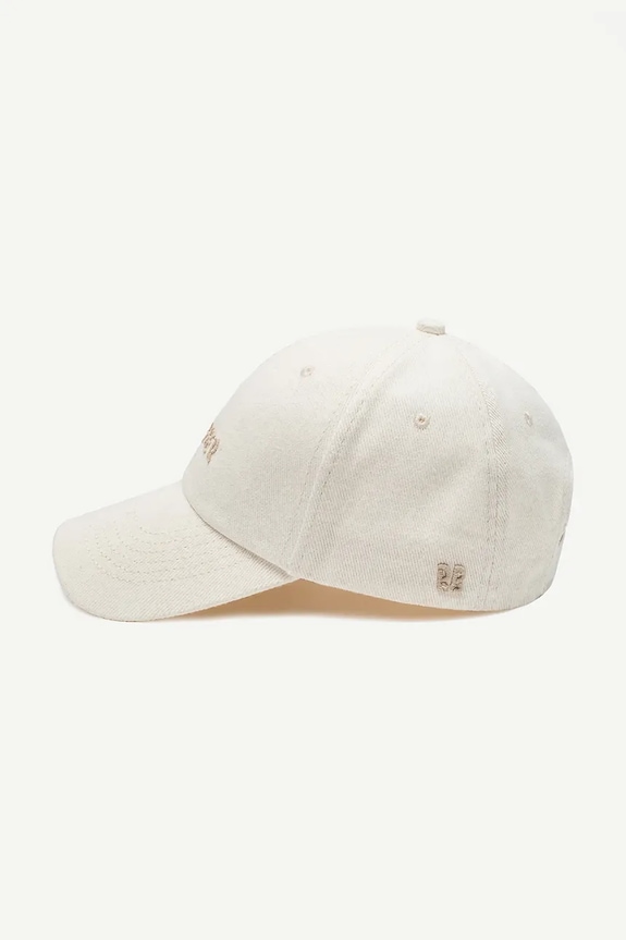 Akcesoria Ruslan Baginskiy czapka z daszkiem bawełniana Baseball Cap BSB041/037.C.MTHR beżowy