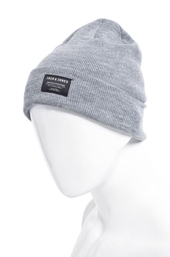Jack & Jones - Czapka Beanie Noos 12092815 szary AA00