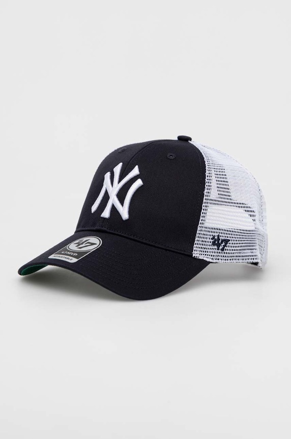 47 brand - Czapka MLB New York Yankees granatowy B.BRANS17CTP.NY