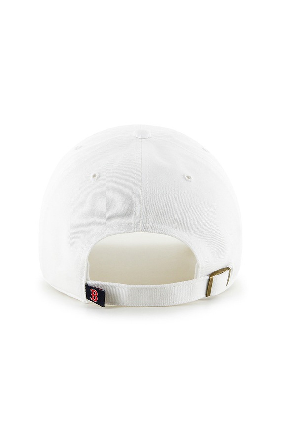 47 brand - Čiapka MLB Boston Red Sox B.RGW02GWS.WH biela AA00