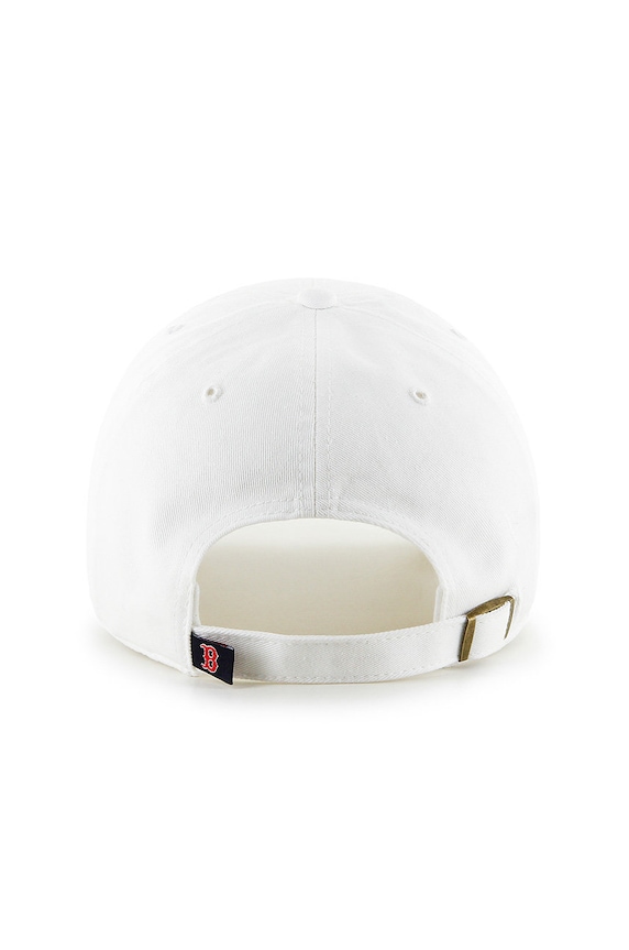 47 brand - Čiapka MLB Boston Red Sox B.RGW02GWS.WH biela AA00