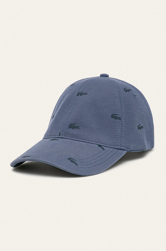 Lacoste - Čepice bavlna modrá RK4708