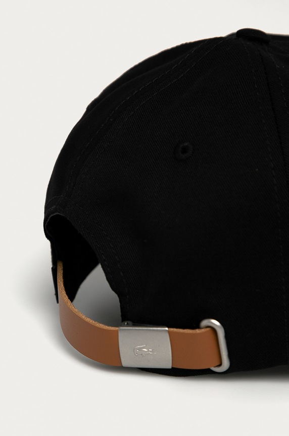 Lacoste Czapka RK4709 RK4709 czarny AA00
