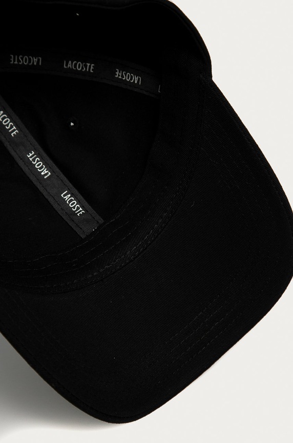 Lacoste Czapka RK4709 RK4709 czarny