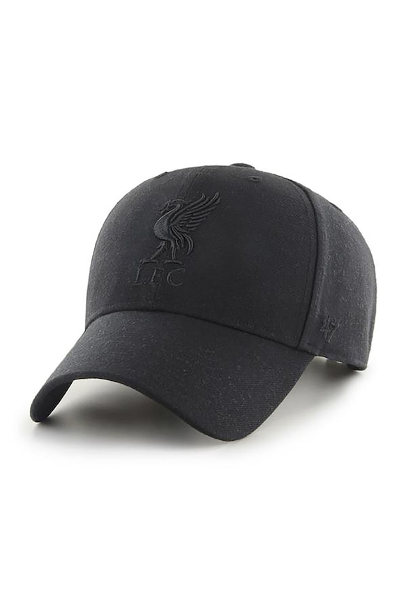 Καπέλο 47 brand MLB New York Yankees Liverpool FC απλικέ μαύρο EPL.MVPSP04WBP.BK