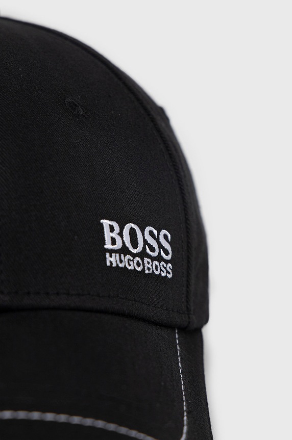 BOSS Czapka 50245070.NOS 50245070.NOS czarny AA00