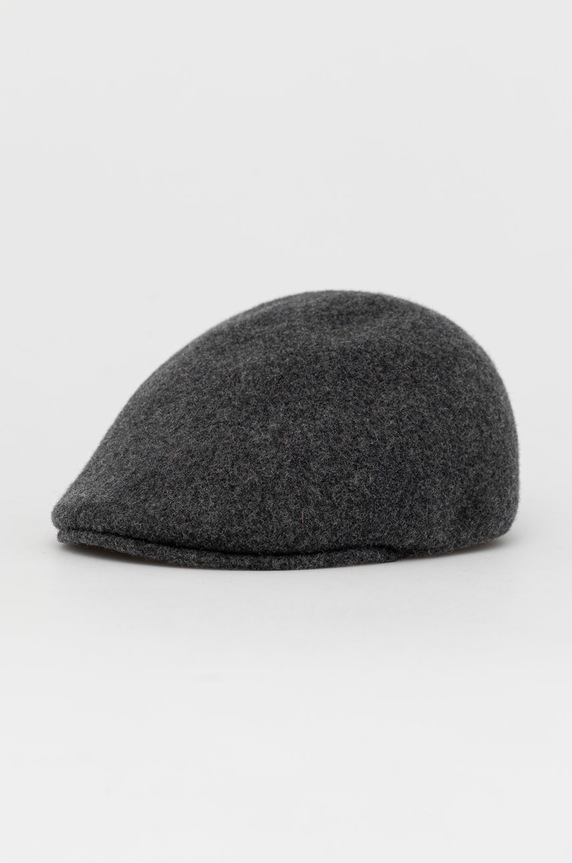 Kangol Kaszkiet wełniany wełna szary K0875FA.DF026
