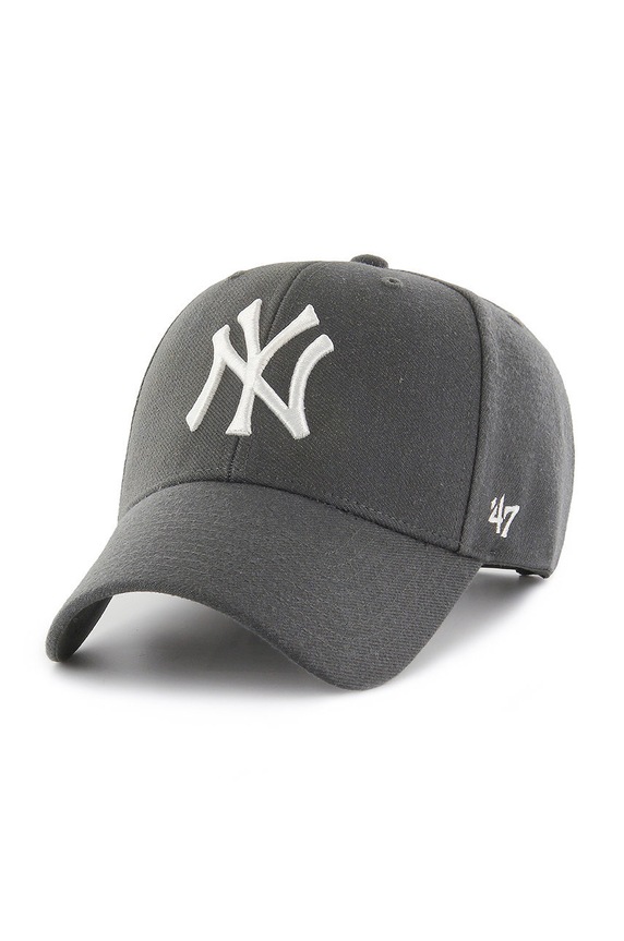 47 brand sapka MLB New York Yankees aplikációval szürke B.MVPSP17WBP.CC