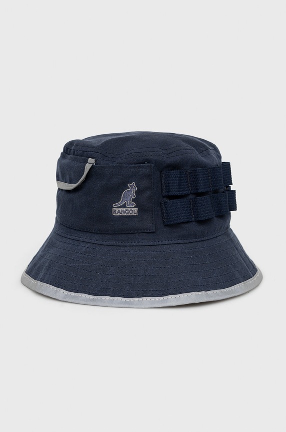 Бавовняний капелюх Kangol бавовна темно-синій K5328.DB404