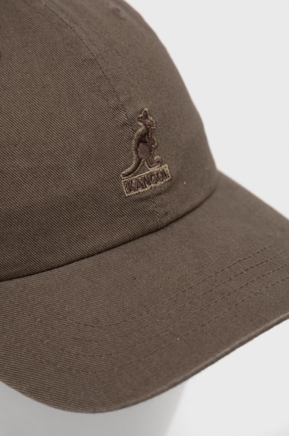 Kangol șapcă din bumbac K5165HT.SM094 verde AA00