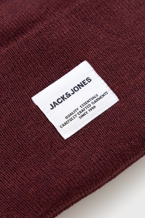 Akcesoria Jack & Jones czapka 12150627.PortRoyale fioletowy