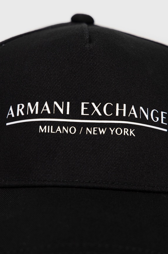 Armani Exchange berretto da baseball 954202.CC150.NOS nero AA00