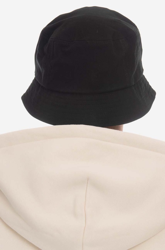 Wood Wood kapelusz bawełniany Ossian Bucket Hat 12240817-7083 BLACK 12240817.7083