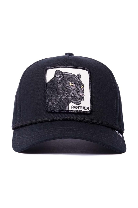 Goorin Bros czapka z daszkiem bawełniana Panther 101.1108 czarny AA00