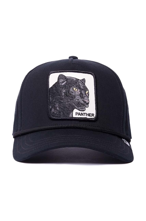 Goorin Bros czapka z daszkiem bawełniana Panther 101.1108 czarny AA00