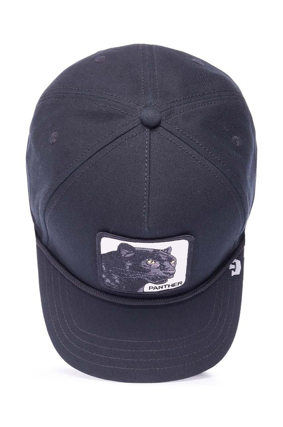 Goorin Bros czapka z daszkiem bawełniana Panther 101.1108 czarny
