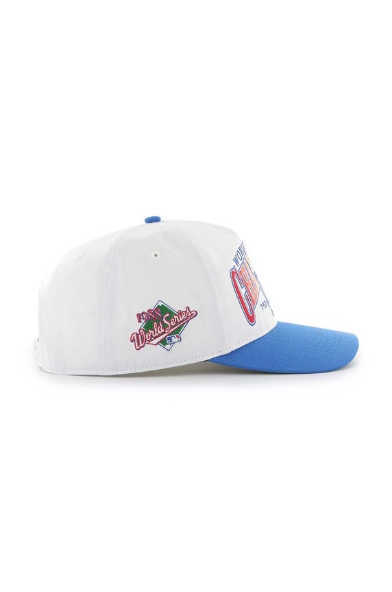 Accesorii 47 brand șapcă de baseball din bumbac MLB Los Angeles Dodgers BCWS.ARCHH12CTP.WH88 alb
