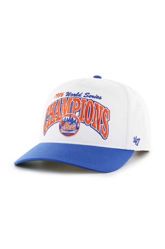 47 brand sapka gyapjúkeverékből MLB New York Mets aplikációval fehér BCWS.ARCHH16CTP.WH86