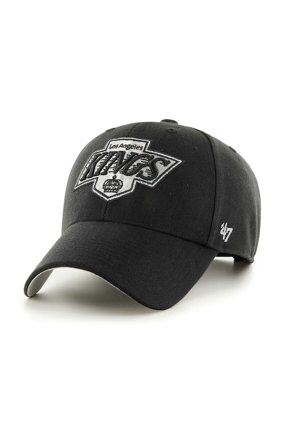 Bavlněná baseballová čepice 47 brand NHL LA Kings bavlna černá HVIN.BLPMS08WBP.BK88