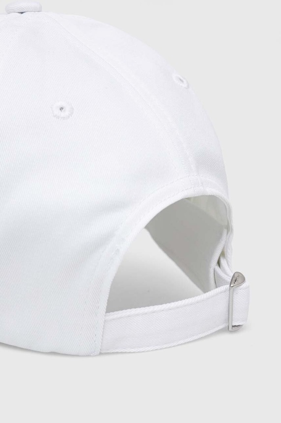 Akcesoria Tommy Jeans czapka z daszkiem bawełniana AM0AM11341 biały
