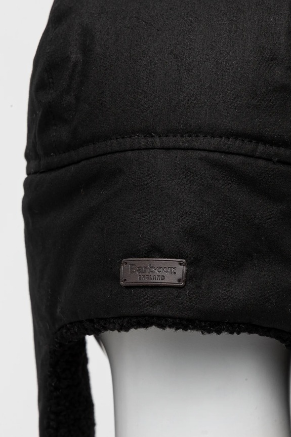 Pamučna kapa Barbour crna MHA0710