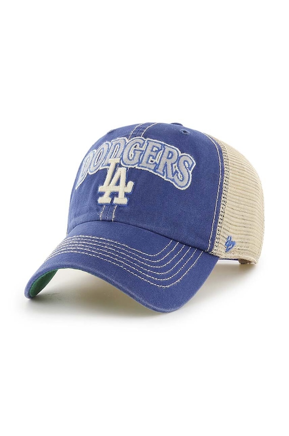 47 brand czapka z daszkiem MLB Los Angeles Dodgers aplikacja niebieski B.TSCLA12LAP.JVB