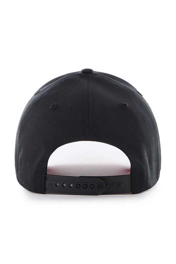 Βαμβακερό καπέλο του μπέιζμπολ 47 brand MLB Oakland Athletics B.FIJMP01CTP.BK μαύρο AA00